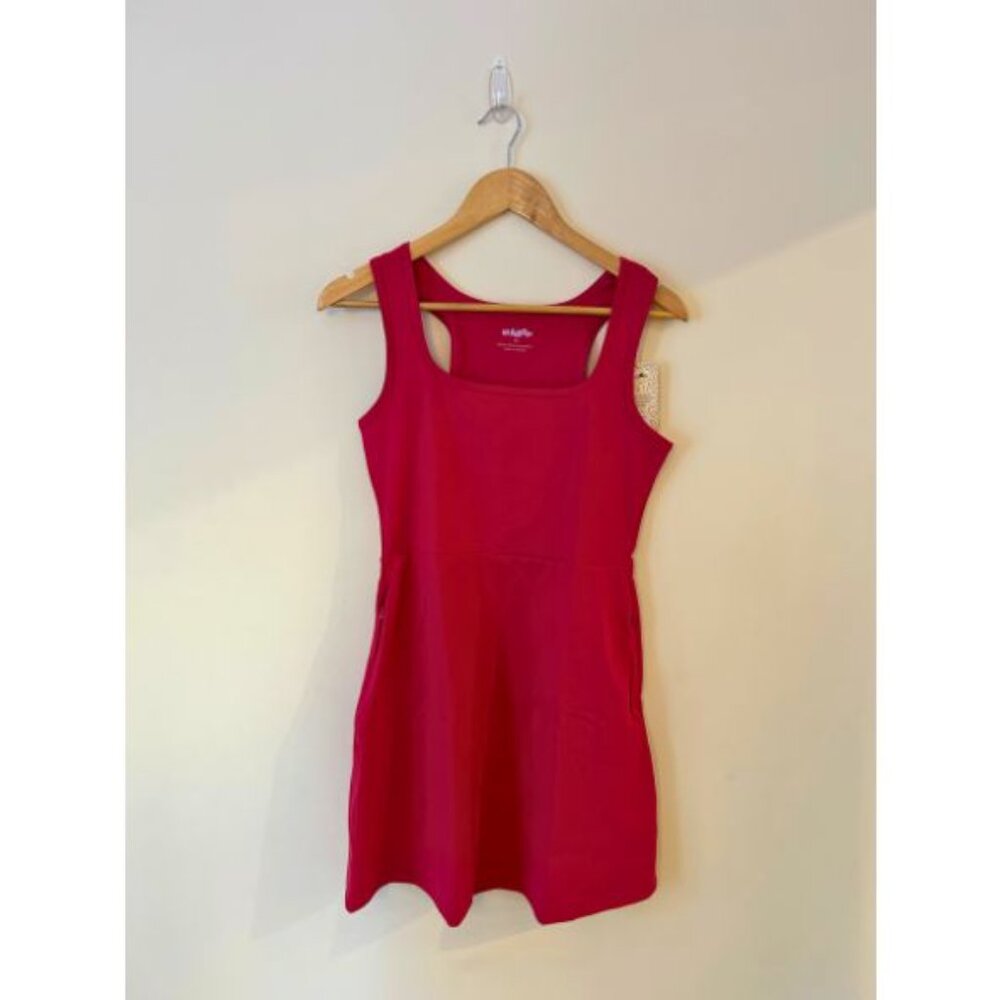 NWT Alder Apparel Medium Cherry Adventure Performance Racerback Dress - Picture 7 of 11